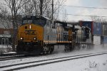 Stack train rolls west